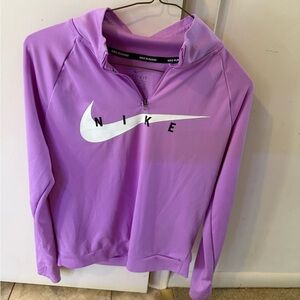 Nike Running Dri-Fit Full Zip Lavender Women’s Jacket-XS
